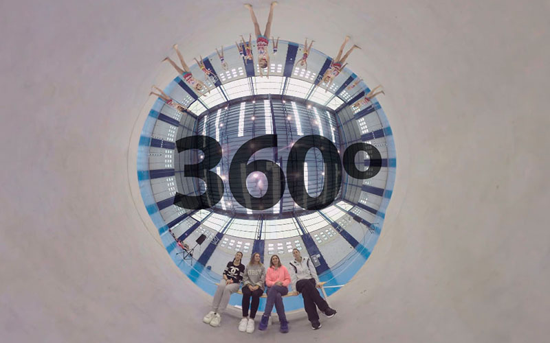 Primer video de gimnasia r&iacute;tmica en 360&ordm;